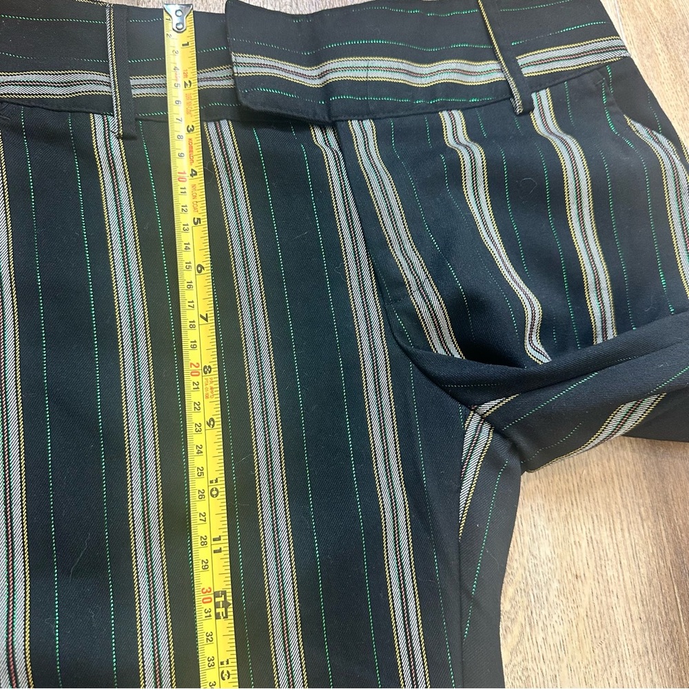 Urban Outfitters Marcella Y2K Multicolored Striped Flare Pants Size 2 - Picture 10 of 12